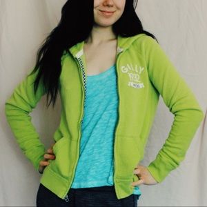 Gilly Hicks Green Hoodie Size L